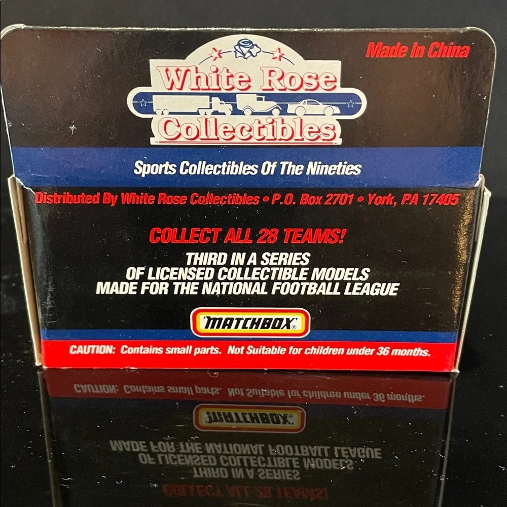 Matchbox NFL Collectible 1992 Giants Diecast Car